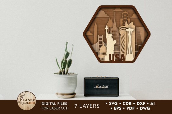 Celebrate America with a Stunning Decorative Wall Panel