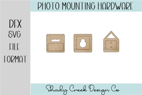 Free Hanging Hardware SVG and DXF for Your Signs