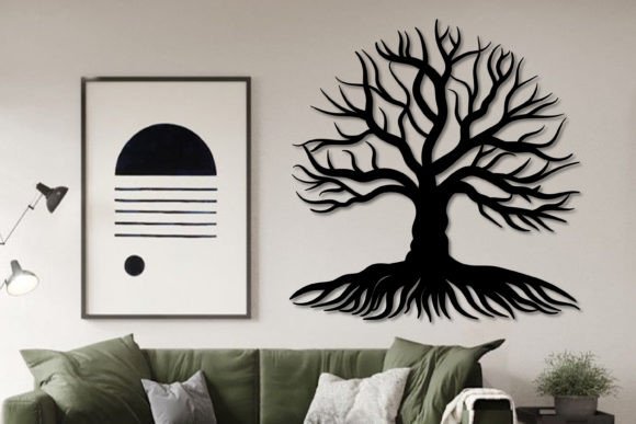 Laser Cut Wall Tree Decor SVG: Elevate Your Creative Projects