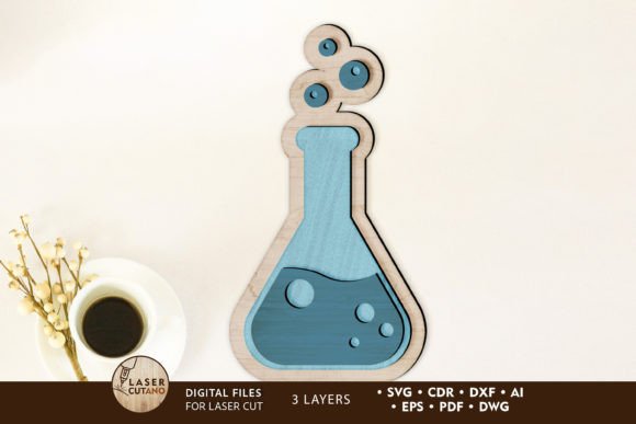 School Decorative Laser Cut Template: Creative Back to School Projects