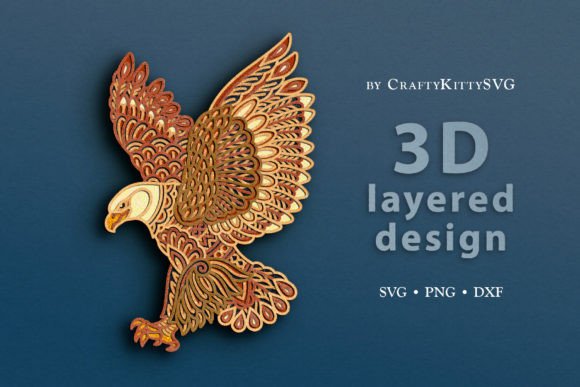 Soar to New Creative Heights with a Dynamic Eagle Design